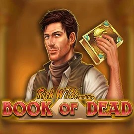 Book of Dead logo – Slots by Play'n GO at Bonuskong Casino