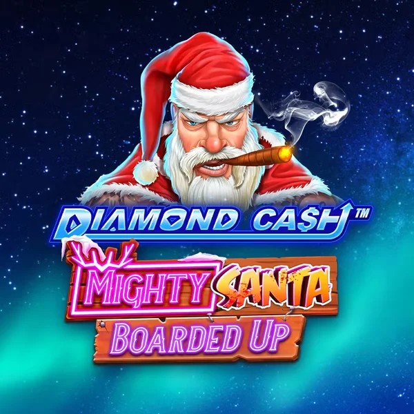 Try Diamond Cash Mighty Santa Boarded Up slot by Greentube on bonus-kong.si – logo image