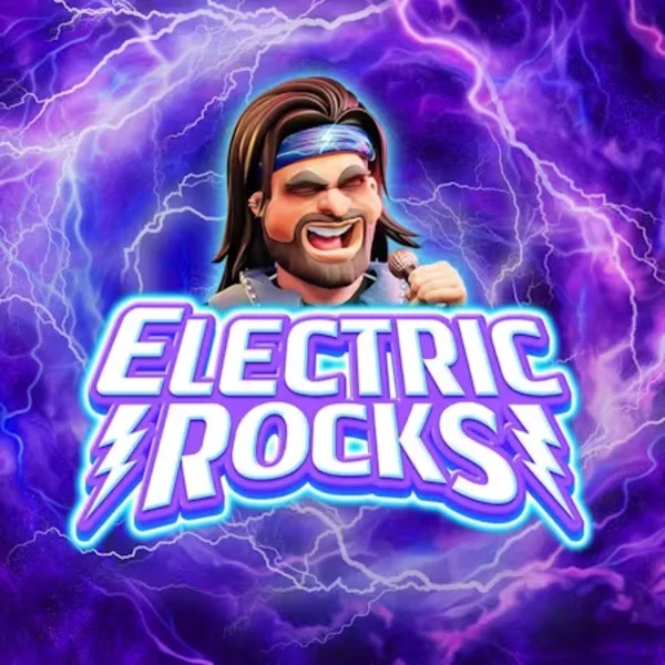 Official Slots logo: Electric Rocks by Inspired Gaming at Bonuskong Casino
