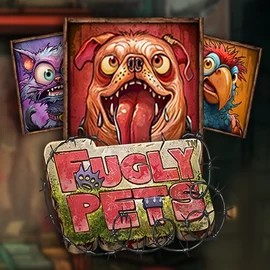 Fugly Pets online game logo by Stakelogic on bonus-kong.si