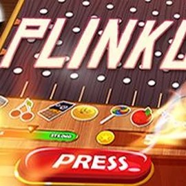 Plinko slot logo by BGAMING at Bonuskong CasinoPlinko